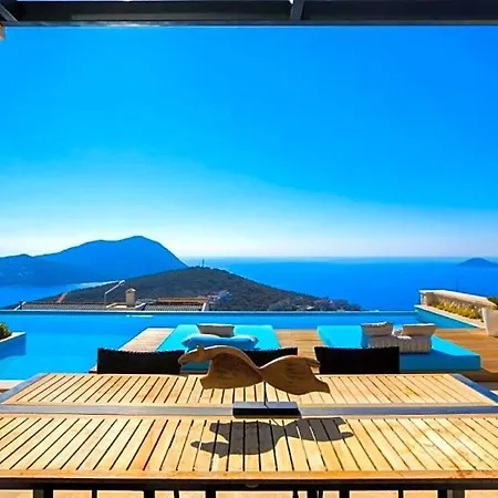 Villa Sleeps 8 Pool Air Con Wifi Kalkan